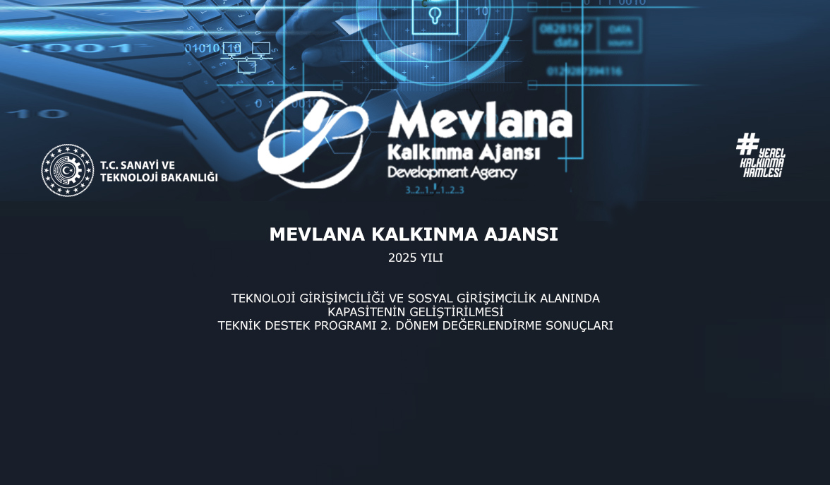 2025 Yılı Sosyal Kalkınma ve Girişimciliğin Geliştirilmesi Teknik…