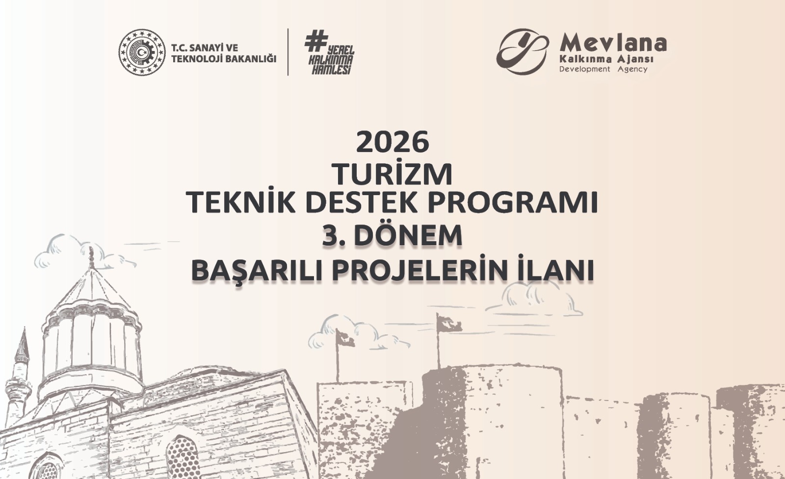 2026 Yılı Turizm Teknik Destek Programı 3. Dönem Değerlendirme Sonuçları