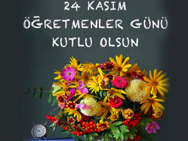 24 Kasım Öğretmenler Günü kutlu Olsun