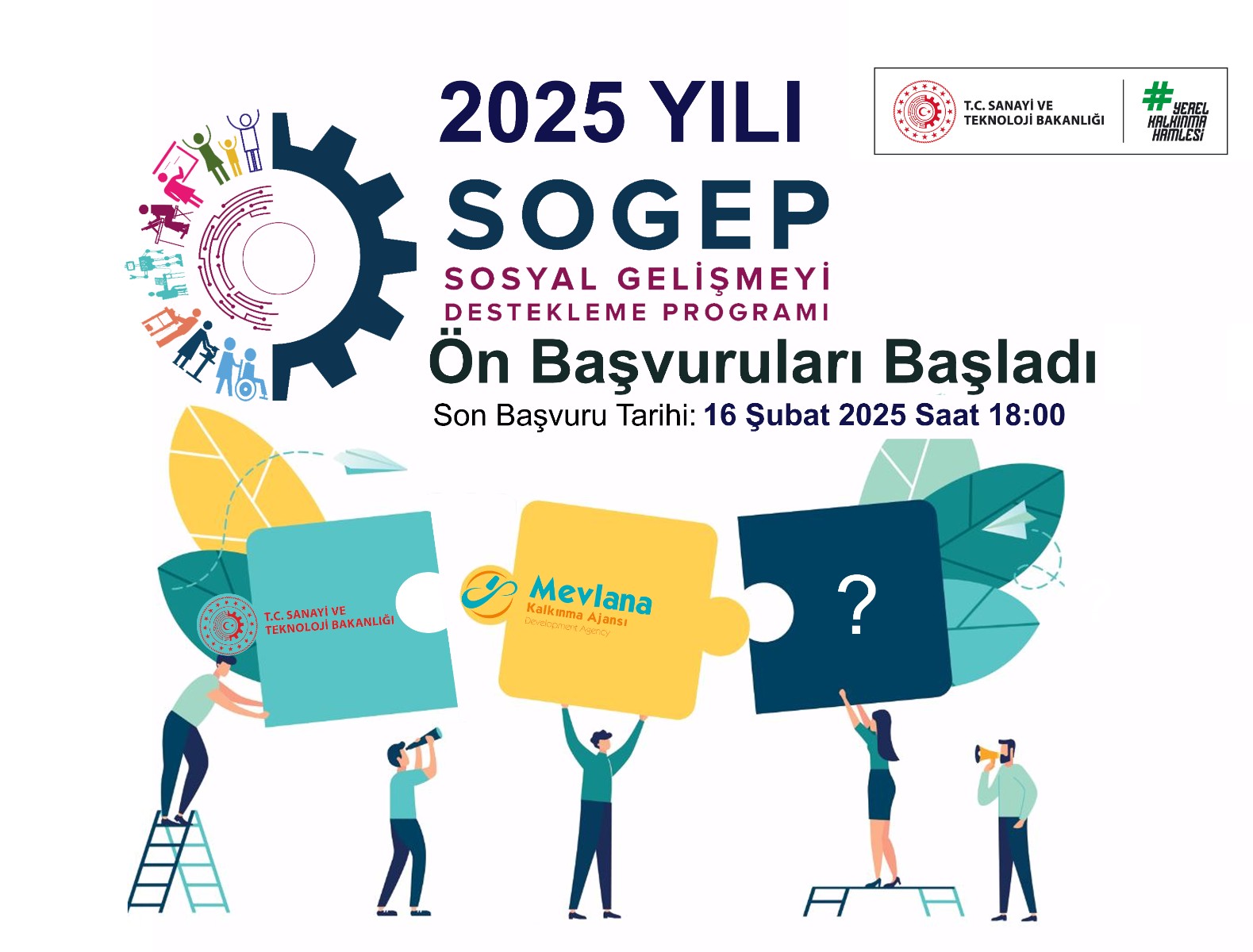 2025 Yılı Sosyal Gelişmeyi Destekleme Programı Ön Başvurular…