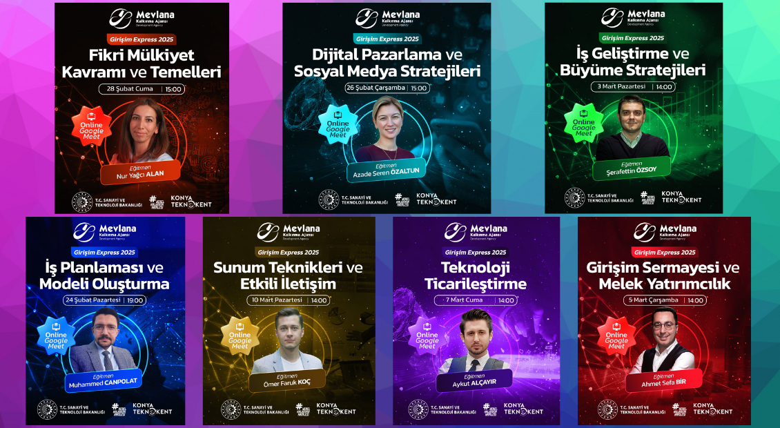 Girişim Express 2025 Ön Kuluçka Programı Eğitimleri Tamamlandı