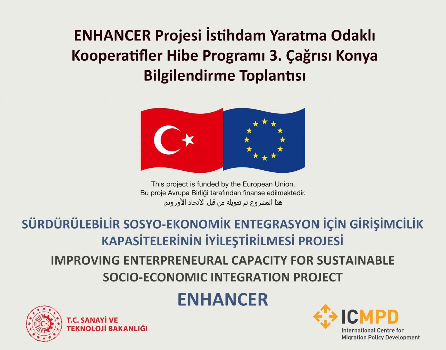 ENHANCER Projesi İstihdam Yaratma Odaklı…