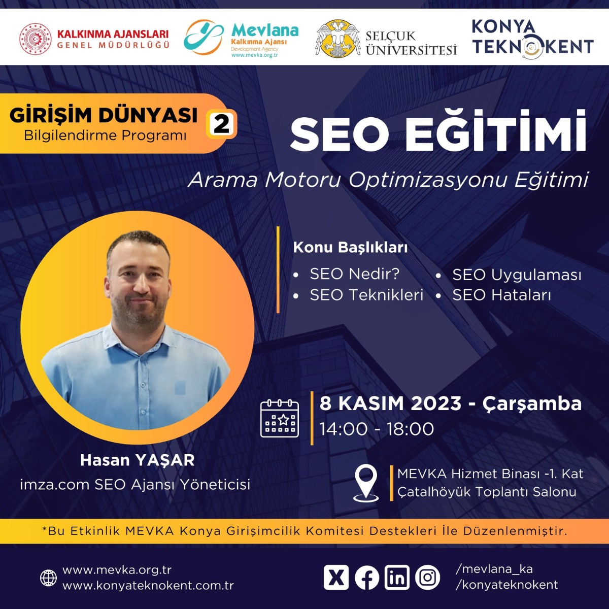 SEO (Search Engine Optimization) Eğitimi'ne Davetlisiniz!