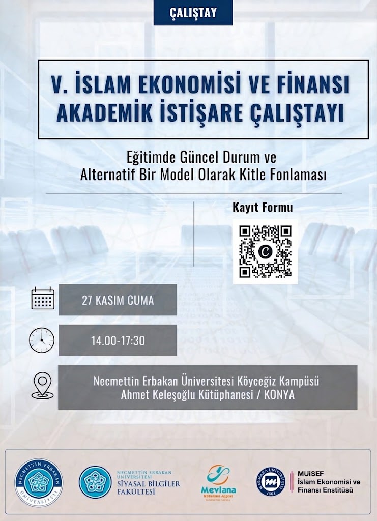 Eğitimde Güncel Durum ve Alternatif Bir Model Olarak Kitle Fonlaması Çalıştayına Davetlisiniz !