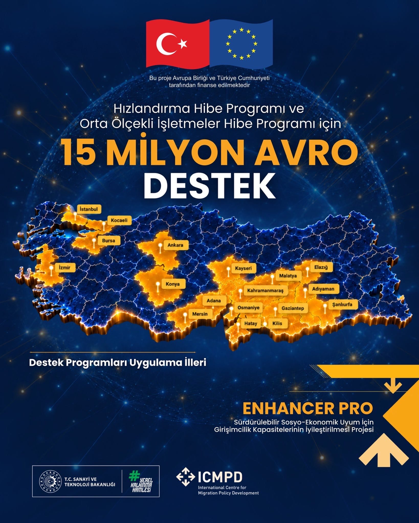 ENHANCER PRO Hızlandırıcı Hibe Programları Yayınlandı !