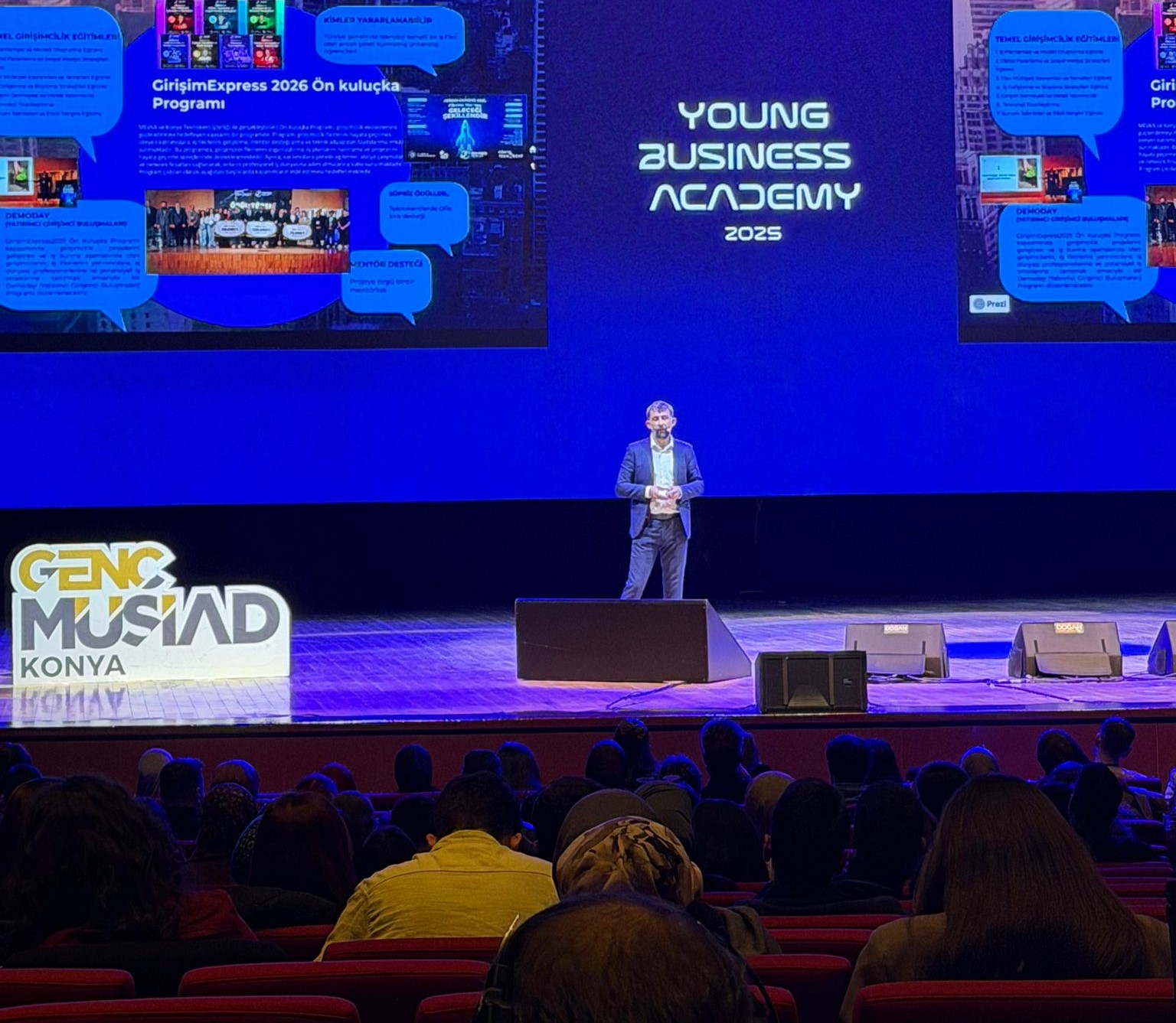 MEVKA Yeni Dönem Girişimcilik Destekleri Öğrencilere Tanıtıldı