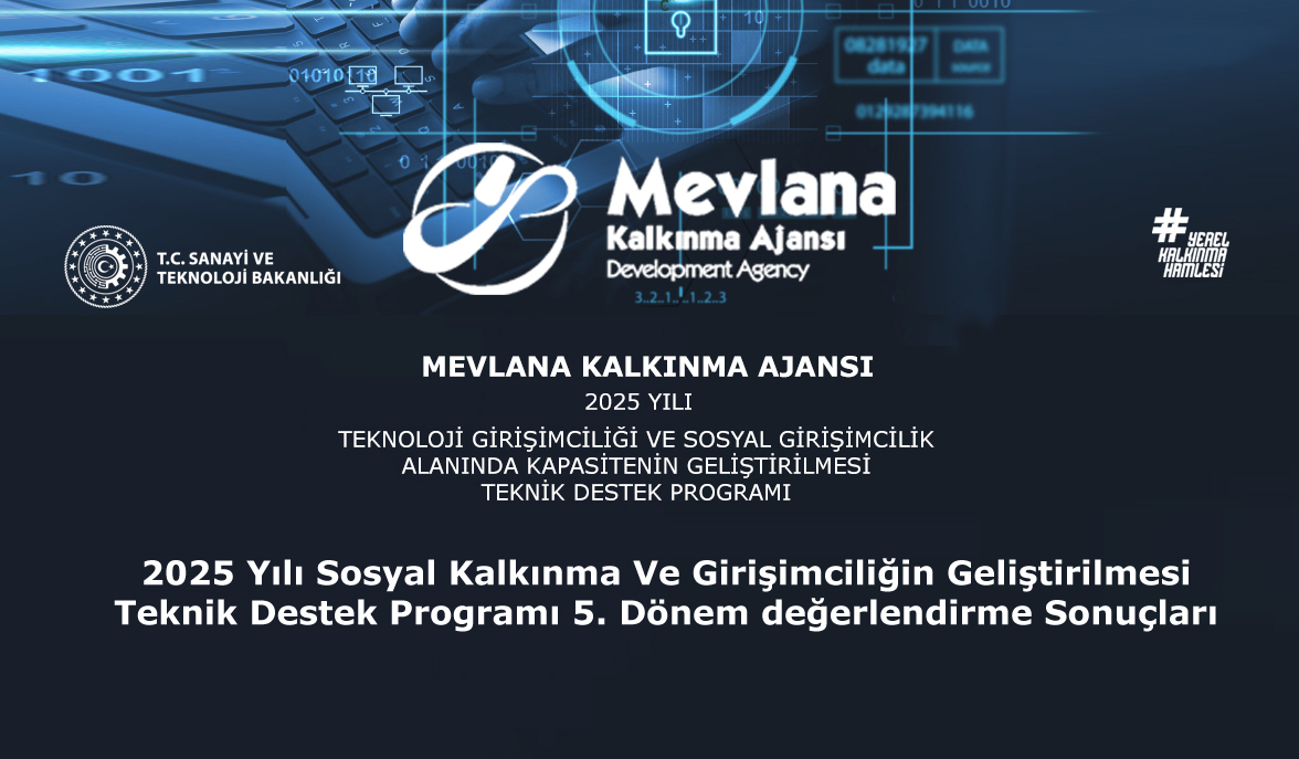 2025 Yılı Sosyal Kalkınma Ve Girişimciliğin Geliştirilmesi Teknik Destek Programı 5. Dönem değerlendirme Sonuçları Açıklandı