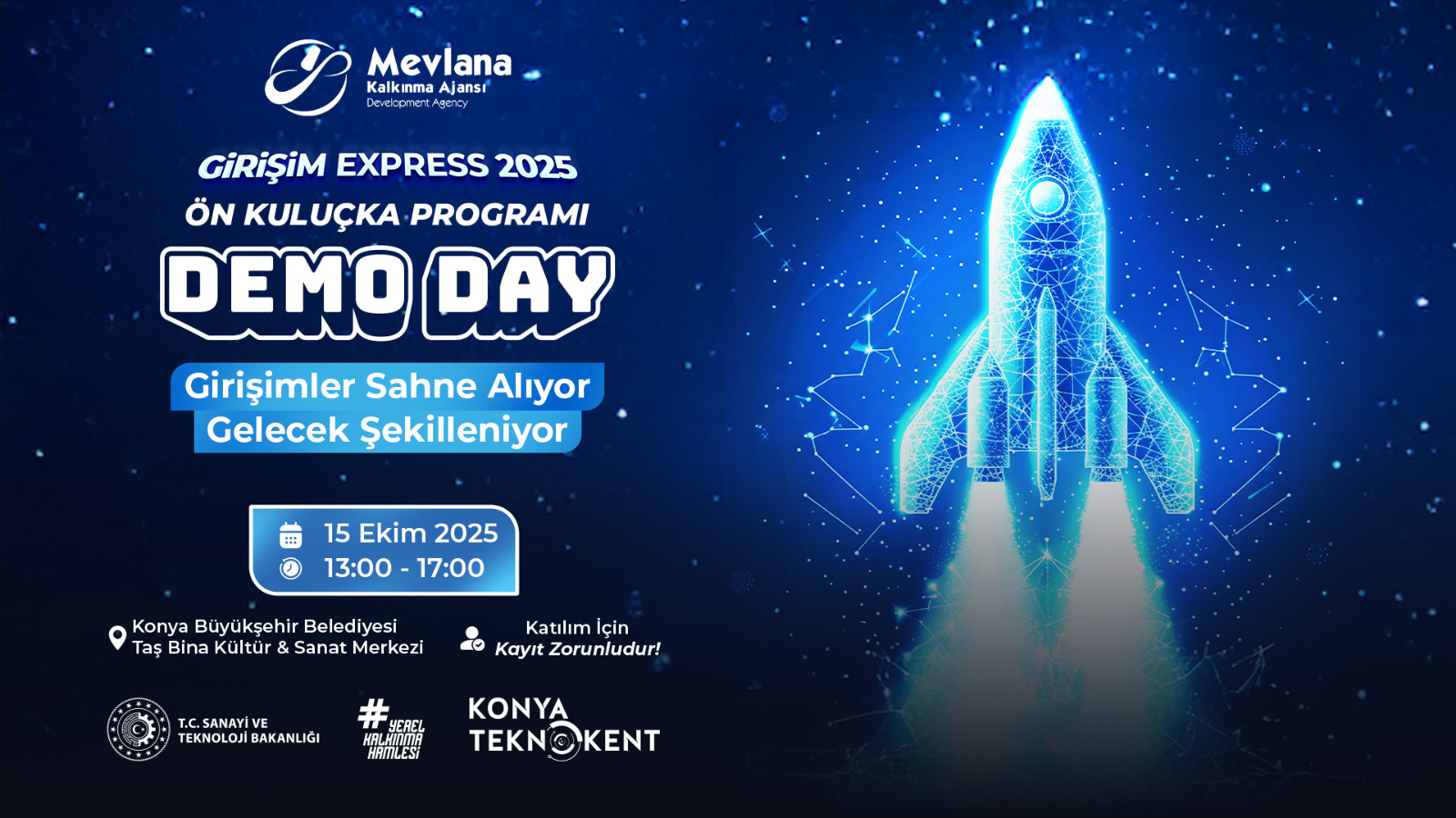Girişim Express 2025 Demo Day – Girişimciler Sahneye Çıkıyor