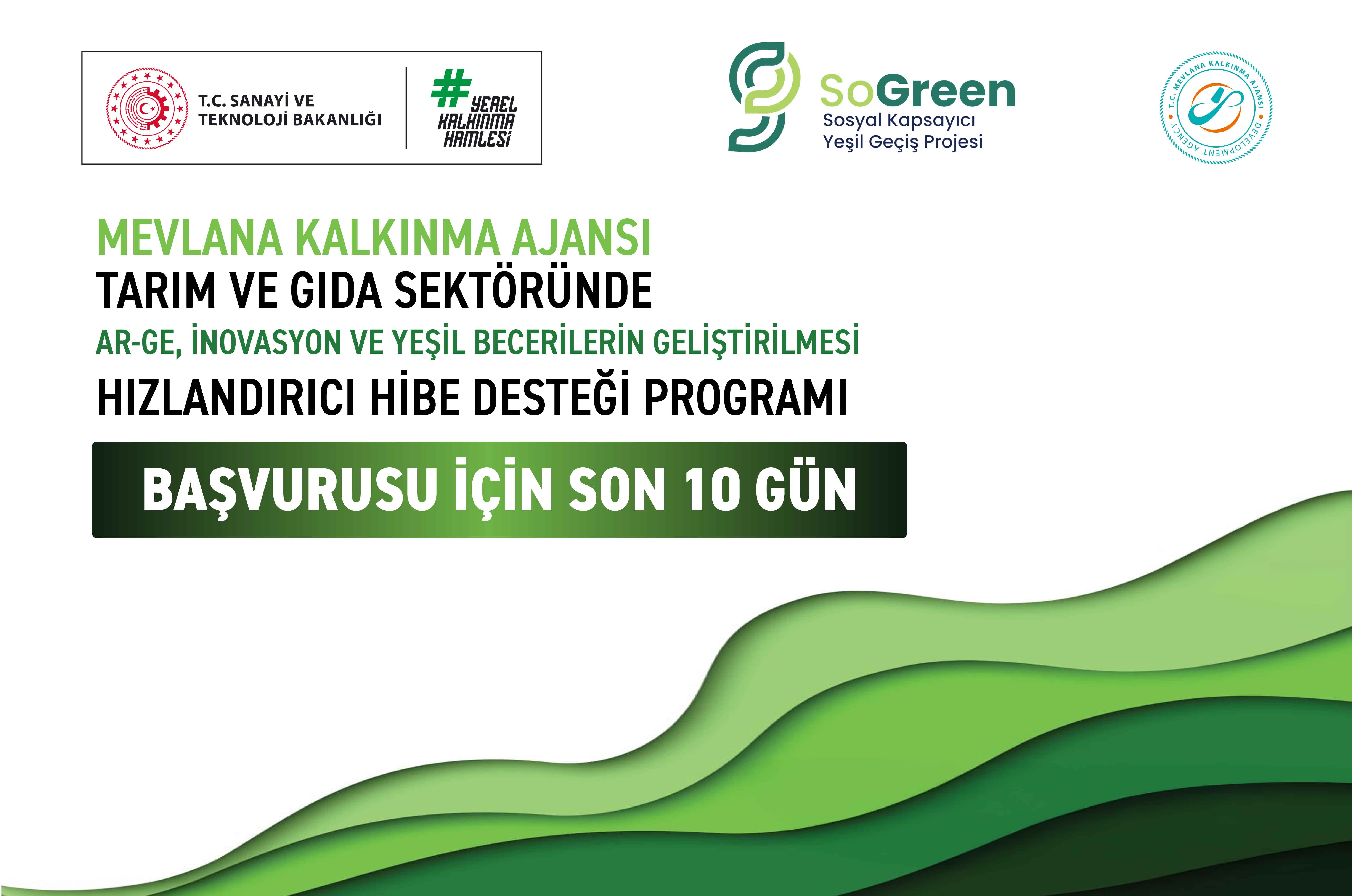 MEVKA Tarafından Mikro-Küçük İşletmelere-Kooperatif ve Üretici Birliklerine Yönelik İlan Edilen 30 Milyon TL’lik Destek Başvurusu İçin Son 10 Gün